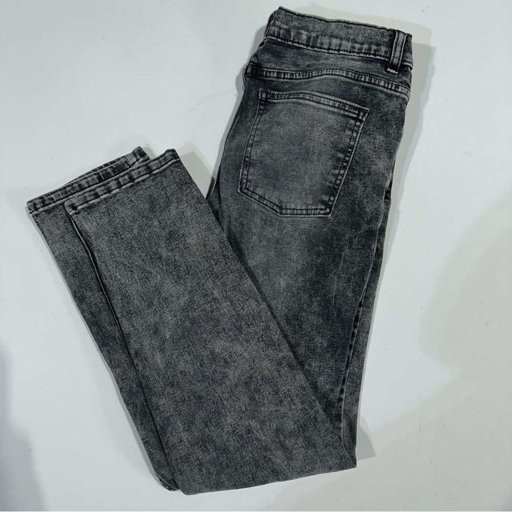 Wonder Nation boys husky size 16 gray skinny jeans